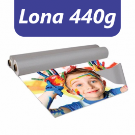 Lona Brilho 440g Lona Brilho 440g  4x0 Brilho  