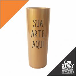 Long Drink Dourado Acrilico  1x0  Brilho 350ml